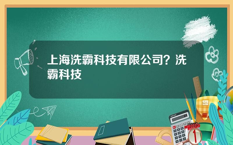 上海洗霸科技有限公司？洗霸科技